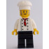 Chef - White Torso with 8 Buttons, No Wrinkles Front or Back, Black Legs, White Chef Toque – БРИКЛИНК ДЕЗАЙНЕРСКА ПРОГРАМА