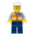 Construction Foreman - Male, Orange Safety Vest with Reflective Stripes, Dark Blue Legs, White Construction Helmet – БРИКЛИНК ДЕЗАЙНЕРСКА ПРОГРАМА