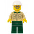 Construction Engineer / Architect - Female, Tan Shirt, Dark Green Legs, White Construction Helmet – БРИКЛИНК ДЕЗАЙНЕРСКА ПРОГРАМА