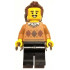 Winter Chalet Owner - Male, Medium Nougat Argyle Sweater, Black Legs, Reddish Brown Hair – БРИКЛИНК ДЕЗАЙНЕРСКА ПРОГРАМА