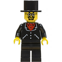 Lord Sam Sinister - Suit with 3 Buttons Black - Black Legs, Top Hat – ПРИЛЮЧЕНЦИ