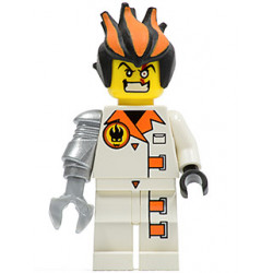 Dr. Inferno (Pearl Light Gray Claw) – АГЕНТИ