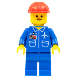 Airport - Blue, Blue Legs, Red Construction Helmet – ГРАДСКИ