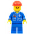 Airport - Blue, Blue Legs, Red Construction Helmet – ГРАДСКИ