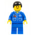 Airport - Blue, Blue Legs, Black Male Hair – ГРАДСКИ