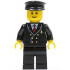 Airport - Pilot with Red Tie and 6 Buttons, Black Legs, Black Hat, Brown Eyebrows, Thin Grin – ГРАДСКИ
