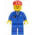 Airport - Blue 3 Button Jacket & Tie, Red Cap, Freckles – ГРАДСКИ