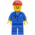 Airport - Blue 3 Button Jacket & Tie, Red Construction Helmet, Freckles – ГРАДСКИ
