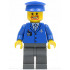 Airport - Blue 3 Button Jacket & Tie, Blue Hat, Dark Bluish Gray Legs – ГРАДСКИ