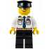 Airport - Pilot, White Shirt with Dark Blue Tie, Belt and ID Badge, Black Legs, Black Hat – ГРАДСКИ