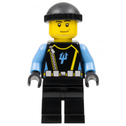 Aquaraider Diver 5 - Black Knit Cap – АКВАЗОНА