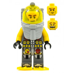 Atlantis Diver 1 - Axel - With Yellow Flippers and Trans-Yellow Visor – АТЛАНТИС