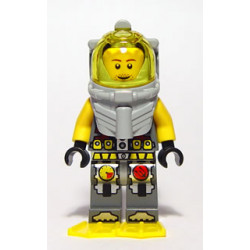 Atlantis Diver 4 - Lance Spears - With Yellow Flippers and Trans-Yellow Visor – АТЛАНТИС