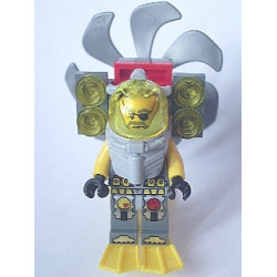 Atlantis Diver 3 - Ace Speedman - With Lights, Propeller, Yellow Flippers and Trans-Yellow Visor – АТЛАНТИС