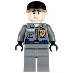 Arkham Asylum Guard, Light Nougat Head, Black Cap – БАТМАН I