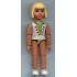 Belville Female - White Top with Laced Green Inset - Josephine – БЕЛВИЛ
