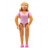 Belville Female - Princess - Pink Top, Bright Light Yellow Hair, Dark Pink Shoes – БЕЛВИЛ