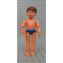 Belville Male - Blue Swimsuit, Brown Hair (Child / Boy) – БЕЛВИЛ