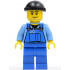 Overalls with Tools in Pocket Blue, Black Knit Cap, Smirk and Stubble Beard – ГРАДСКИ