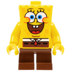 SpongeBob - Large Grin and Black Eyebrows – СПОНДЖБОБ КВАДРАТНИ ГАЩИ