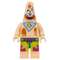 Patrick - Bib, Ice Cream Splotches – СПОНДЖБОБ КВАДРАТНИ ГАЩИ
