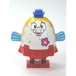 Mrs. Puff - Pink Flower – СПОНДЖБОБ КВАДРАТНИ ГАЩИ