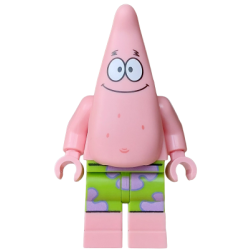 Patrick Star - Warm Pink, Lime Shorts – СПОНДЖБОБ КВАДРАТНИ ГАЩИ