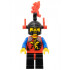 Dragon Knights - Knight 2, Black Legs with Red Hips, Black Dragon Helmet, Red Plumes – ЗАМЪЦИ