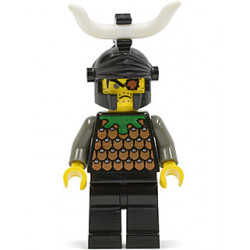 Knights Kingdom I - Gilbert the Bad, Black Dragon Helmet, Horns – ЗАМЪЦИ