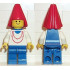 Maiden with Necklace - Blue Legs, Cape, Red Cone Hat, Blue Plastic Cape – ЗАМЪЦИ