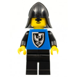 Black Falcon - Black Legs, Black Neck-Protector, Shield Bottom Round (Reissue) – ЗАМЪЦИ