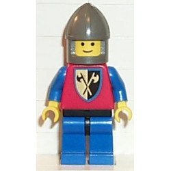 Crusader Axe - Blue Legs with Black Hips, Dark Gray Chin-Guard – ЗАМЪЦИ