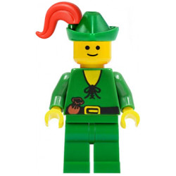 Forestman - Pouch, Green Hat, Red Plume – ЗАМЪЦИ