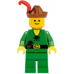 Forestman - Pouch, Reddish Brown Hat, Red Feather (Reissue) – ЗАМЪЦИ