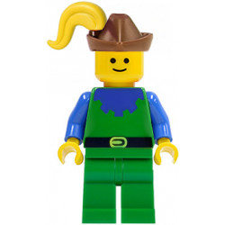 Forestman - Blue, Brown Hat, Yellow Plume – ЗАМЪЦИ