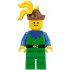 Forestman - Blue, Brown Hat, Yellow 3-Feather Plume – ЗАМЪЦИ