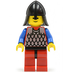 Scale Mail - Red with Blue Arms, Red Legs with Black Hips, Black Neck-Protector – ЗАМЪЦИ