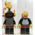 Breastplate - Armor over Black, Dark Gray Helmet, Black Visor, Yellow Dragon Plumes – ЗАМЪЦИ