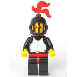 Breastplate - Black, Black Legs with Red Hips, Black Grille Helmet, Red Plume, Red Plastic Cape – ЗАМЪЦИ