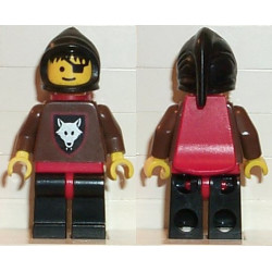 Wolfpack - Eye Patch, Brown Arms and Black Legs, Black Hood and Red Cape – ЗАМЪЦИ
