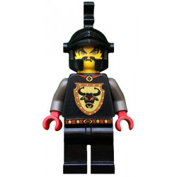 Knights Kingdom I - Cedric the Bull (Robber Chief), Black Dragon Helmet – ЗАМЪЦИ