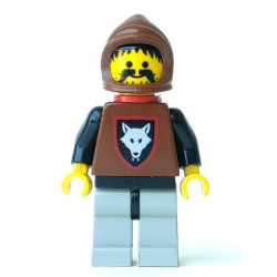 Wolfpack - Moustache, Black Arms and Light Gray legs, Brown Hood and Red Cape – ЗАМЪЦИ