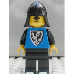 Black Falcon - Black Legs, Black Neck-Protector, Shield Bottom Pointed – ЗАМЪЦИ