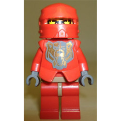 Knights Kingdom II - Santis with Gold Pattern Armor, Dark Bluish Gray Hands – ЗАМЪЦИ