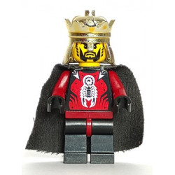 Knights Kingdom II - King with Crown & Black Cape (Chess King) – ЗАМЪЦИ