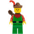 Forestman - Red, Brown Hat, Red Feather, Quiver – ЗАМЪЦИ