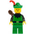 Forestman - Black, Green Hat, Red Feather, Quiver – ЗАМЪЦИ