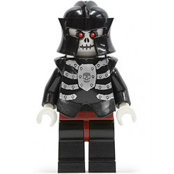 Fantasy Era - Skeleton Warrior 4, White, Black Breastplate and Helmet, Dark Red Hips and Black Legs – ЗАМЪЦИ