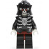 Fantasy Era - Skeleton Warrior 4, White, Black Breastplate and Helmet, Dark Red Hips and Black Legs – ЗАМЪЦИ