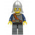 Fantasy Era - Crown Knight Scale Mail with Chest Strap, Helmet with Neck Protector, White Moustache and Beard – ЗАМЪЦИ